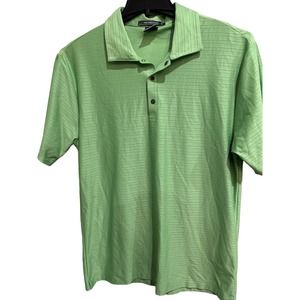 Tiger Woods Platinum Dri-Fit Golf Polo Size Medium Men’s Green